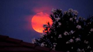 SCARY ORANGE FULL MOON in JULY an OMINOUS WARNING [upl. by Kristos]