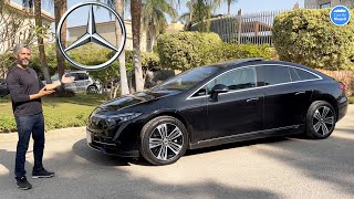 Mercedes EQS Germanys answer to Tesla  مرسيدس اس كلاس الكهرباء  الرد الالماني لتسلا [upl. by Nilyak304]