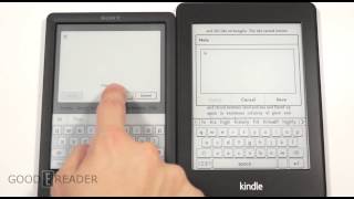 Sony PRST3 vs Amazon Kindle Paperwhite [upl. by Melisent]