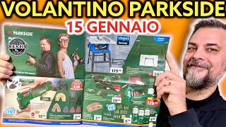 Volantino Parkside Lidl fai da te 15 gennaio 2024 Riccardo Muscarella [upl. by Samot]