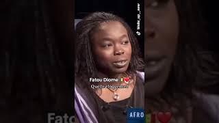 Fatou Diome  Quel eloquance 😍panafricanisme [upl. by Ellinet]