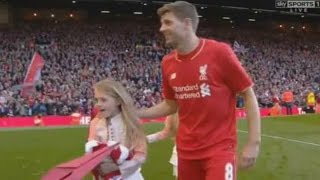 Steven Gerrard Leaves Liverpool  Full Video 16052015 His Final Game Liverpool vs Crystal 13 [upl. by Ittocs]