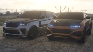 GTA ONLINE  TOROS VS BALLER ST  Urus vs Range rover  DRAG RACE [upl. by Leroy669]