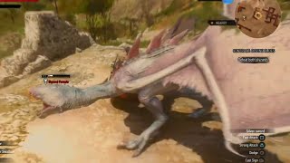 The Witcher 3 Wild Hunt Slyzard Duo boss fight [upl. by Eleni]