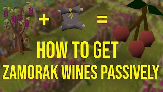 OSRS Zamorak Wines Collection Passively Great For HCIM [upl. by Aubry]