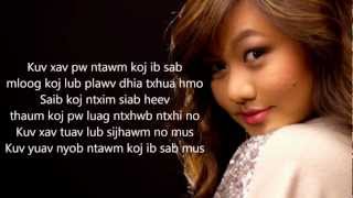 HD Kristine Xiong Lub Sijhawm with Lyrics [upl. by Sirret754]