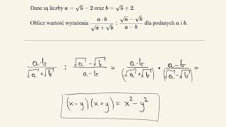 Zadanie  przekształcenia wyrażeń algebraicznych [upl. by Abisia601]