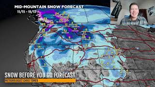 Snow Forecast for MidNovember [upl. by Davida]