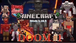 Minecraft 046 Mods MC DOOM PARTE 1 [upl. by Amis]