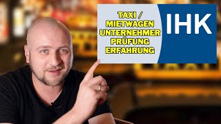 🚕 Taxi Mietwagen Unternehmer Prüfung Erfahrung [upl. by Laughton]