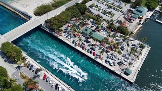 Boynton beach inlet drone view [upl. by Analaj446]