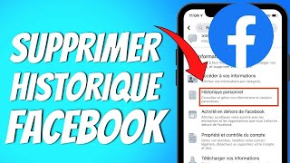 Comment Supprimer Historique Facebook  Facilement [upl. by Schonthal]