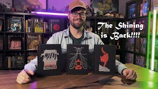 Folio Society Stephen King Collection Unboxing The Shining Misery amp Pet Sematary [upl. by Glassco616]