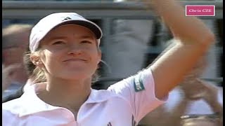 Justine Henin v Kim Clijsters 2003 Berlin F highlights [upl. by Weidner]