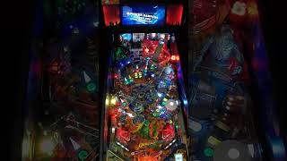 Godzilla Pinball 591 Million Monster Rampage Mode Drain Heat Ray Full Video awesome1 [upl. by Deadman]