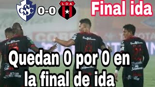 Resumen Cartaginés vs Alajuelense Final Ida Liga Costa Rica 2022 [upl. by Teece]