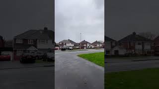 Walsall England view of ukshortvideo 🏠🏠🚗🚗 [upl. by Lennaj]