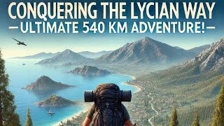 Conquering the Lycian Way Ultimate 540 km Adventure geyikbayirifethiye [upl. by Idissac]