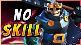 Uh… Why is this No Skill Deck DESTROYING Clash Royale [upl. by Dusen]