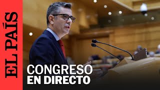 DIRECTO  Los decretos anticrisis del Gobierno y la amnistía a debate en el Congreso  EL PAÍS [upl. by Hannibal267]