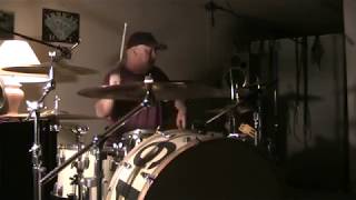 Blackfoot  Highway Song  a LIVE hvyfknhitr drum cover [upl. by Animas]