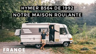 02  VAN TOUR  PRÉSENTATION de notre CAMPING CAR HYMER avant RÉNOVATIONS  AMÉNAGEMENTS [upl. by Pontius256]