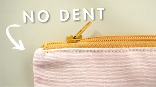 Easy Zippered Pouch with Lining BeginnerFriendly Tutorial [upl. by Rea189]