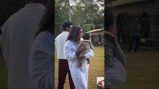 Amala Paul enjoys the vacation in kerala with her kid and family steps into boat house [upl. by Ettelegna481]