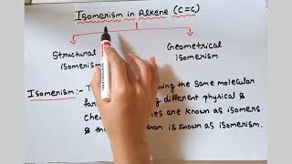 Isomerism in Alkene class 11 chapter 15 Hydrocarbon [upl. by Christoper783]