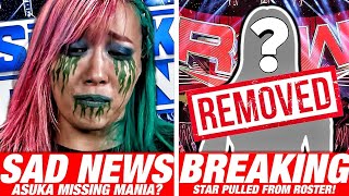 VERY SAD NEWS FOR ASUKA TOP WWE STAR REMOVED FROM ROSTER AEW RATINGS THIS WEEK WRESTLING NEWS [upl. by Chiles663]