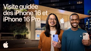 Visite guidée des iPhone 16 et iPhone 16 Pro  Apple [upl. by Kumagai476]