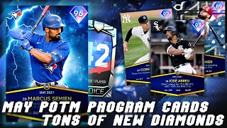 CRAZY May Monthly Awards Program TONS Of Free Diamonds 96 Semien amp MORE Cards MLB The Show 21 [upl. by Enelia]