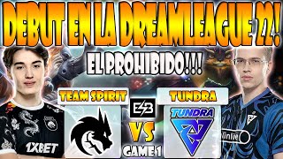 TEAM SPIRIT VS TUNDRA BO2GAME 1YATORO COLLAPSE VS TOPSON PURE  DREAMLEAGUE SEASON 22DOTA [upl. by Guerra223]