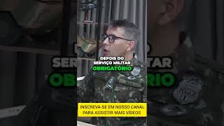 COMO FUNCIONA O ALISTAMENTO OBRIGATÓRIO NO EXÉRCITO shorts noticias brasil military [upl. by Anaile]