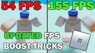 NEW How To Get More FPS on Roblox  FPS Boost to Stop Lag amp Run Roblox Smooth in 2023 [upl. by Eardnoed]