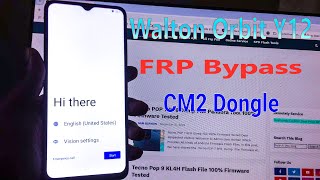 Walton Orbit Y12 FRP Bypass CM2 Dongle Walton Orbit Y12 FRP Unlock [upl. by Verner]