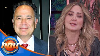 Andrea Legarreta anuncia el fallecimiento del productor Nicandro Díaz  Programa Hoy [upl. by Ziza]