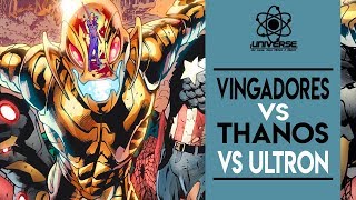 Vingadores vs Thanos vs Ultron  Marvels Avengers Assemble [upl. by Ora]