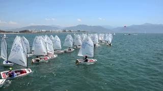 WesMex Regatta 2014 Optimist Avanzados [upl. by Adnahsat]