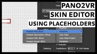 Skin Editor  Placeholders  Pano2VR [upl. by Novehs]