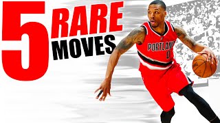 5 RARE Damian Lillard Crossover Moves NOT TYPICAL MOVES [upl. by Eenoj]