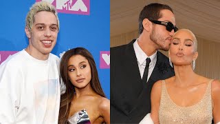 Pete Davidson’s Dating History Ariana Grande Kim Kardashian amp More [upl. by Enihsnus]