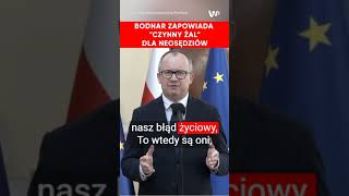 quotCzynny żalquot dla neosędziów Bodnar zapowiada nowe rozwiązania [upl. by Licastro]