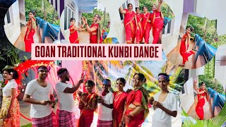 GOAN TRADITIONAL KUNBI DANCE💃dance konkani konkanisongs latepost [upl. by Amadus]