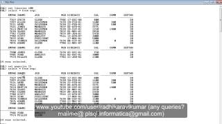 SQLPLUS LineSize amp PageSize [upl. by Ahselaf605]