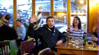 Times Online Live Apres Ski Bar Robinson Morzine [upl. by Itsyrc799]