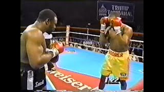 Michael Moorer vs Bert Cooper Full Fight  Back and Forth War [upl. by Elagiba]