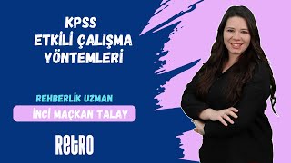 4 KPSS Etkili Çalışma Yöntemleri  İnci MAÇKAN TALAY  Rehberlik Birimi [upl. by Eitsym]