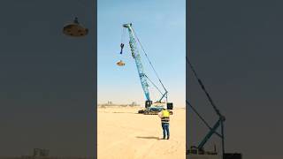 Dynamic compaction workautomobile mobilecraneoperator saudiarabia constructionequipment [upl. by Nosemaj]