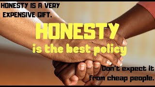 IMPORTANCE OF HONESTY IN LIFE  Honesty is best policy  Motivation Video [upl. by Hcirdeirf801]